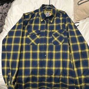 Dixxon Aim High flannel shirt. Size XLT.